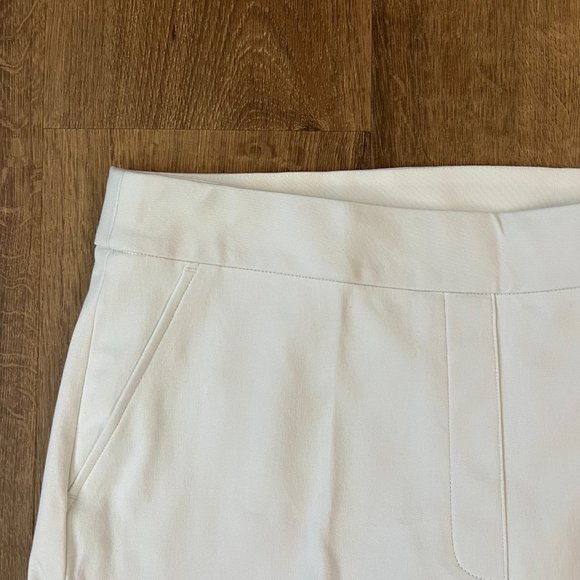 NEW Spanx Slim Straight Ankle Stretch Smoothing Pants Ultimate Opacity in White - Picture 11 of 16